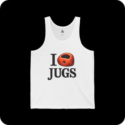 I Love Jugs Unisex Jersey Tank
