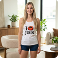 I Love Jugs Unisex Jersey Tank