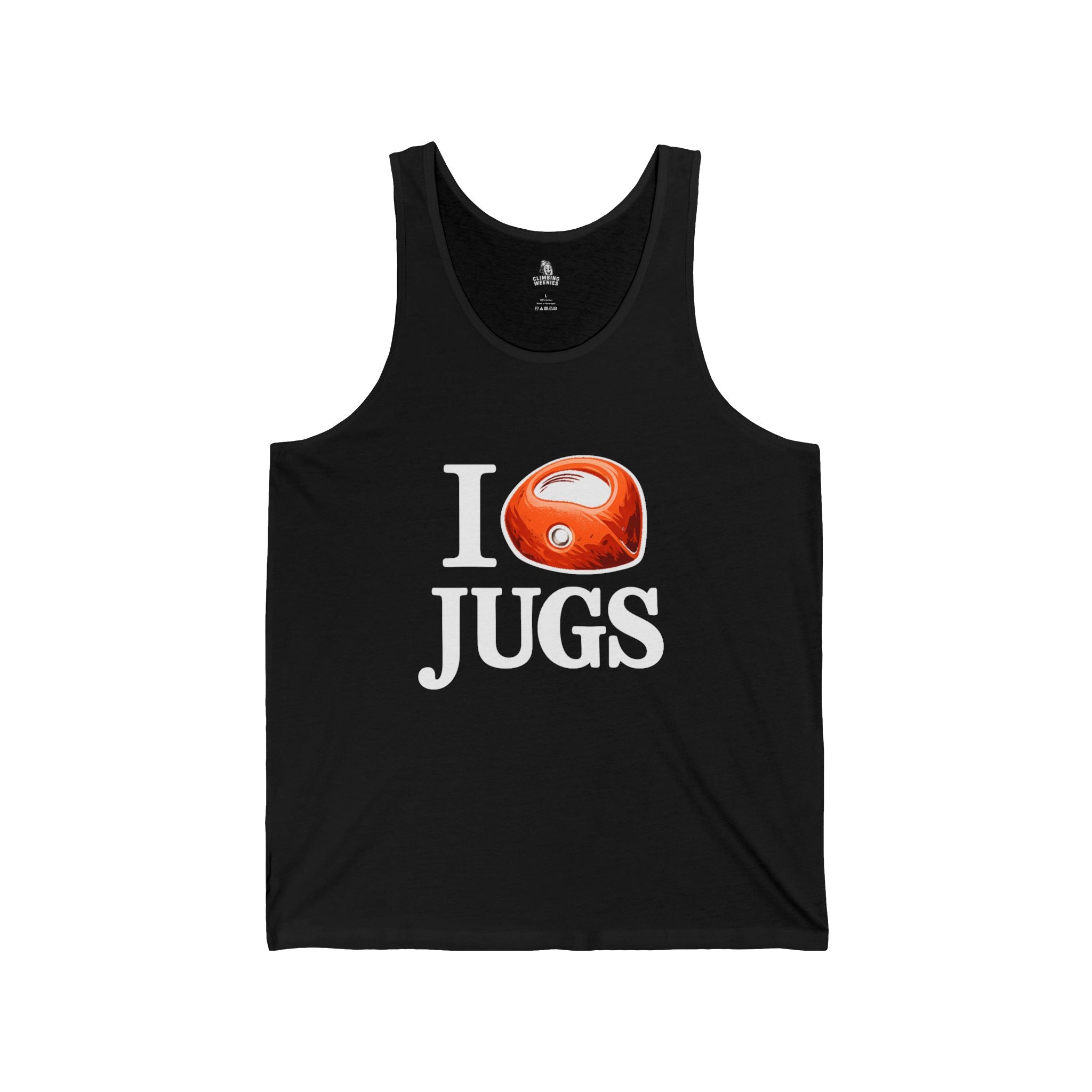 I Love Jugs Unisex Jersey Tank